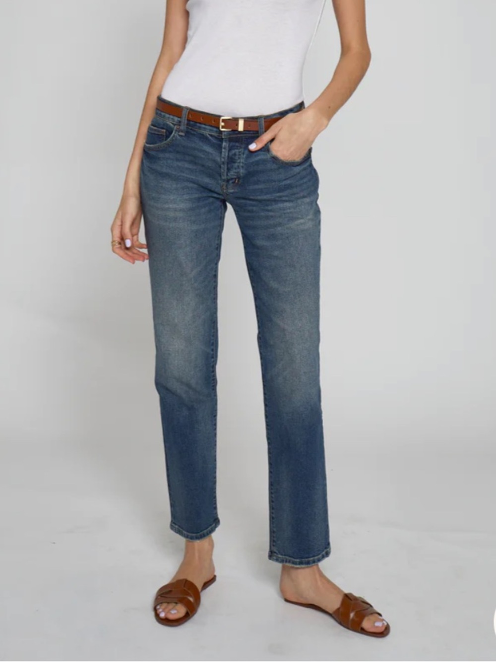 Oliver Logan Chester Slim Straight. Dark aged vintage 31